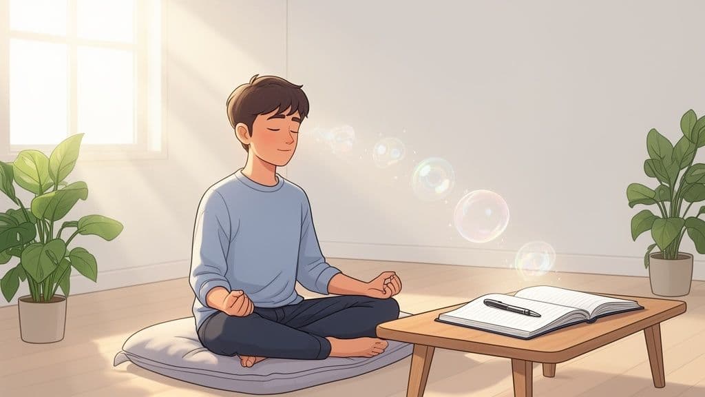 Cover Image for A Guide to Meditation and Journaling for Self-Discovery