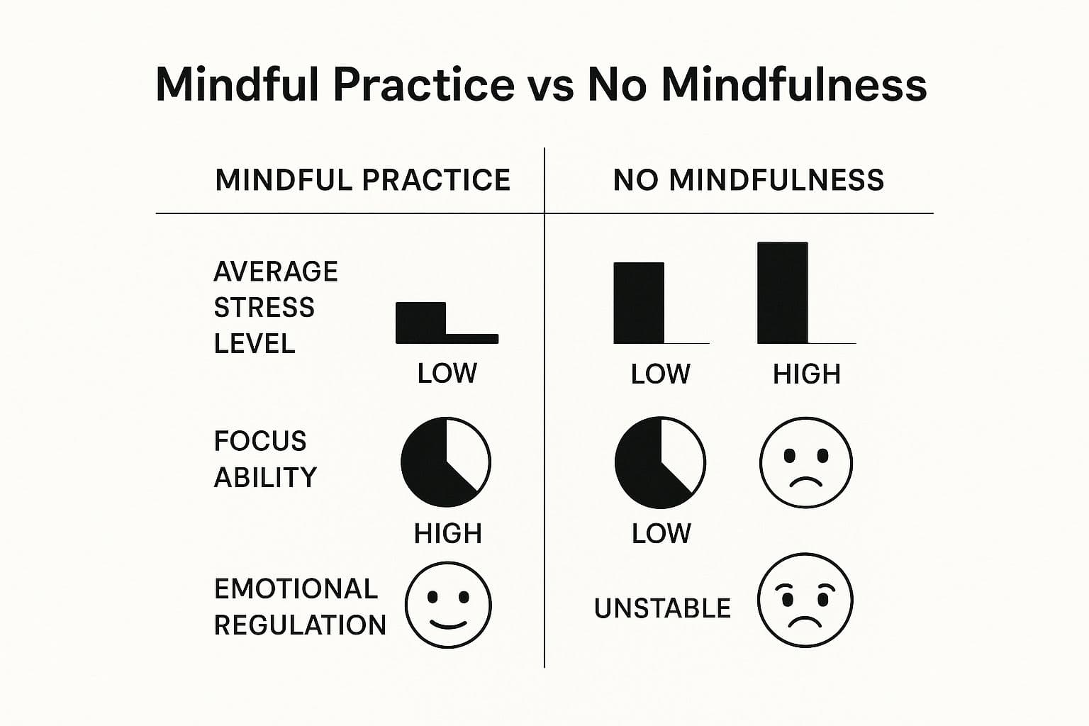 Mindfulness benefits image