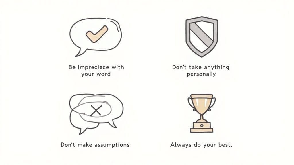 The Four Agreements by Don Miguel Ruiz