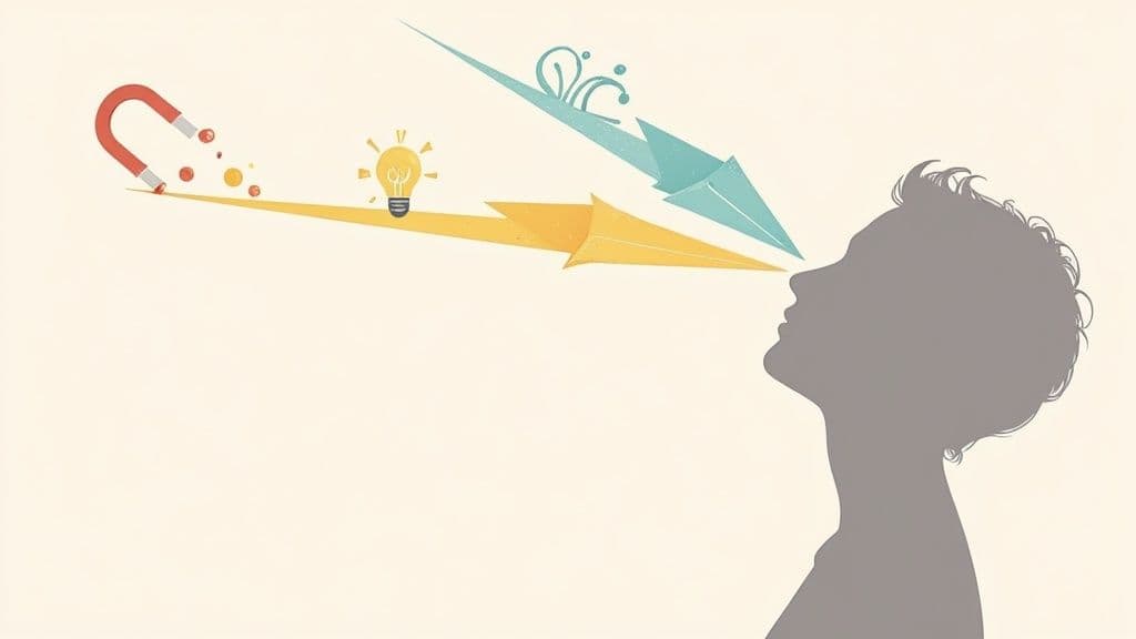 A person lighting a match, symbolizing the spark of creation and taking action.