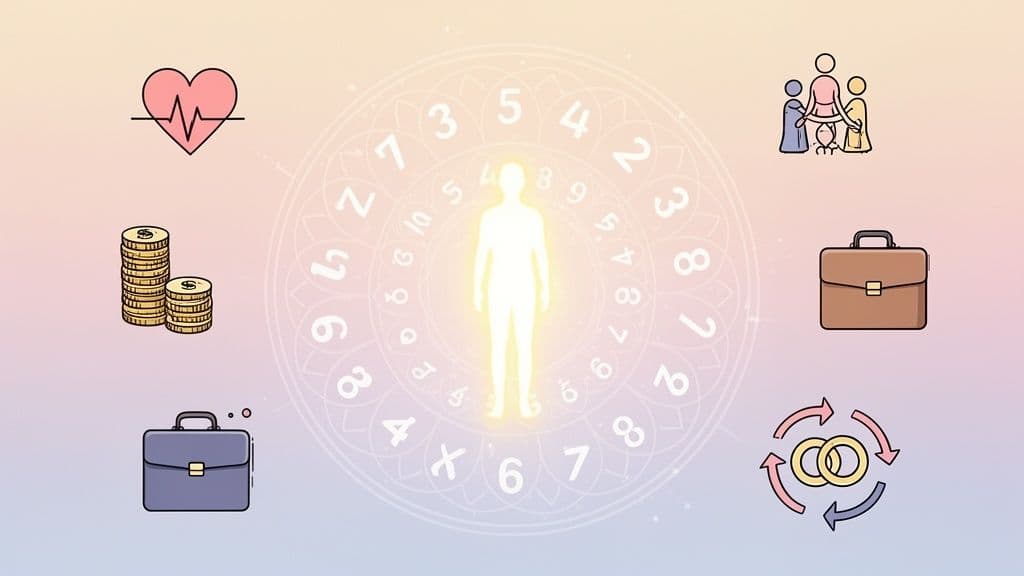 Cover Image for Core Numbers In Numerology Your Guide to Living Your Purpose