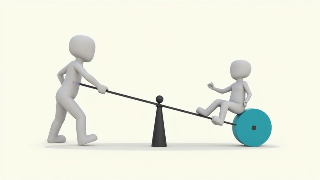 A person's hands holding a compass, symbolizing guidance and finding direction in relationships.