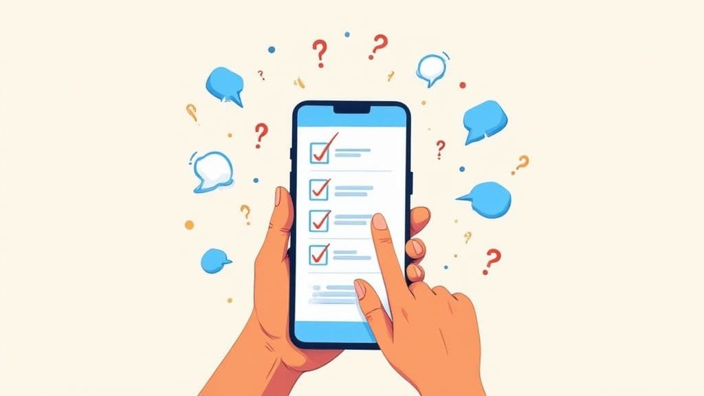 Screenshot of the Purpose in Life Quiz introduction, inviting users to reflect on their sense of direction.