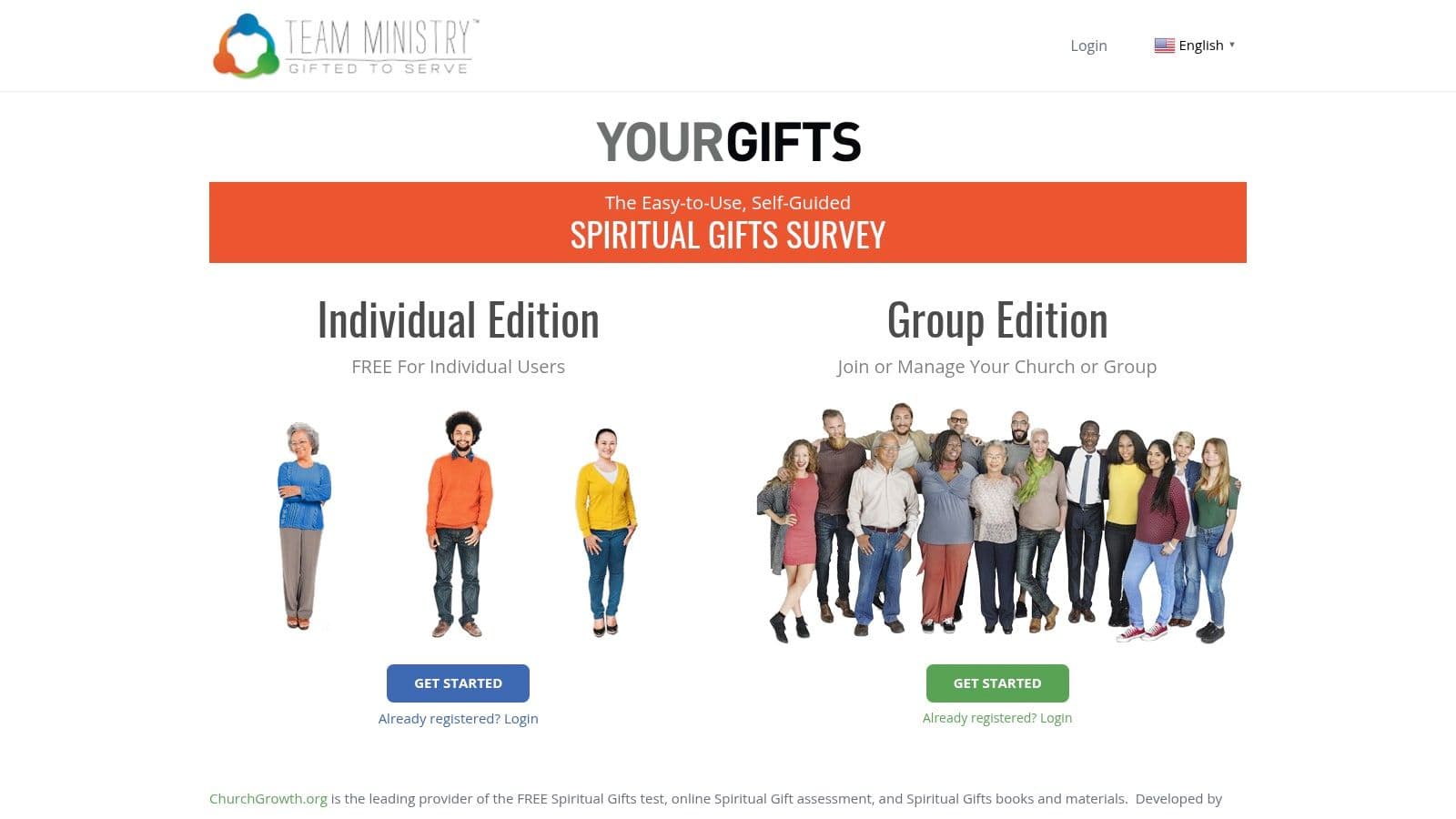 ChurchGrowth.org Spiritual Gifts Survey