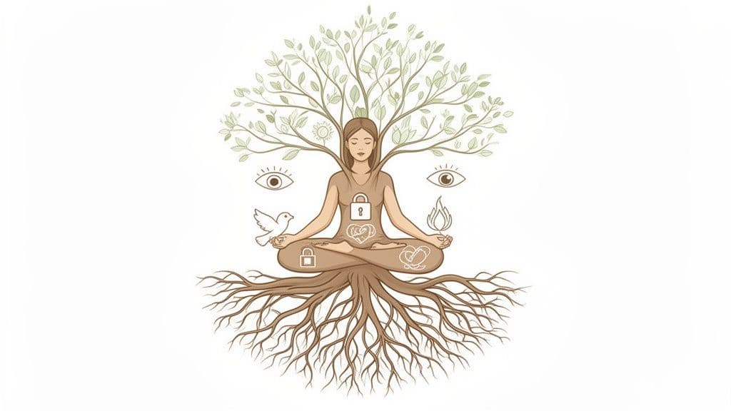 Cover Image for The Yamas and Niyamas A Modern Guide to Yogic Ethics