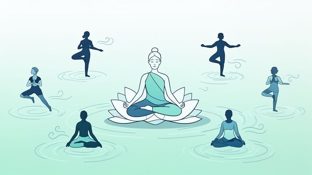 Cover Image for 7 Cooling Yoga Poses to Find Your Center in 2026
