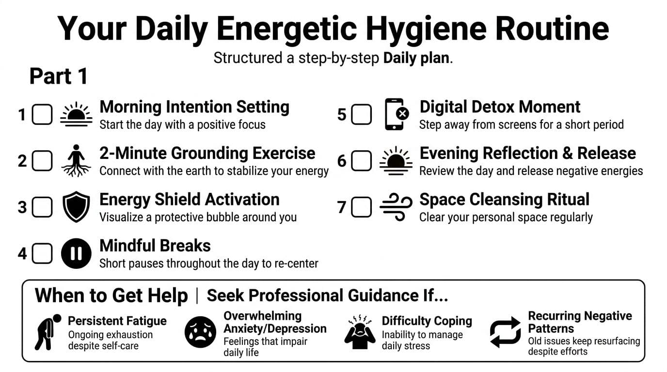 Creating Your Daily Routine and When to Get Help