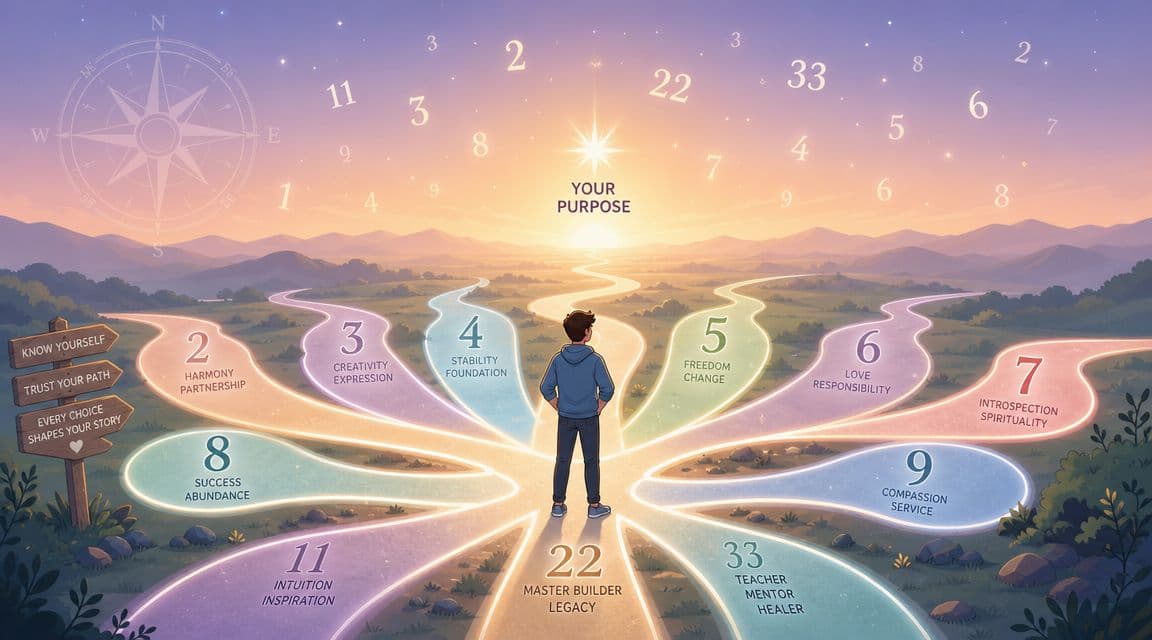 Cover Image for Career Path Numerology: A Guide to Finding Your Purpose