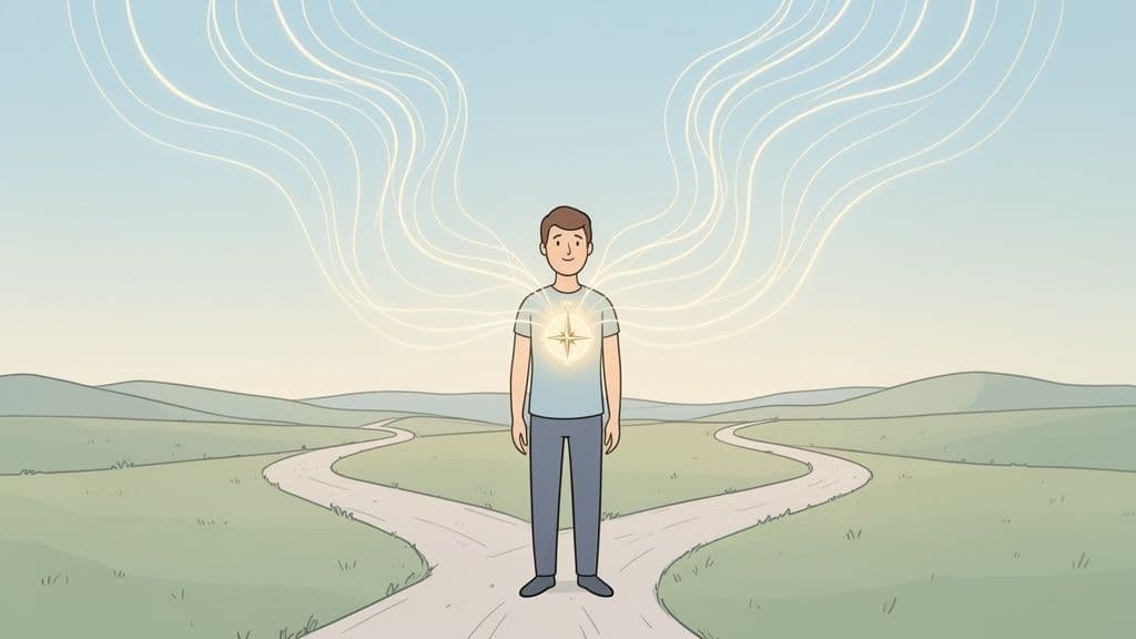 Cover Image for Divine Guidance Meaning: Find Clarity and Your Life Path