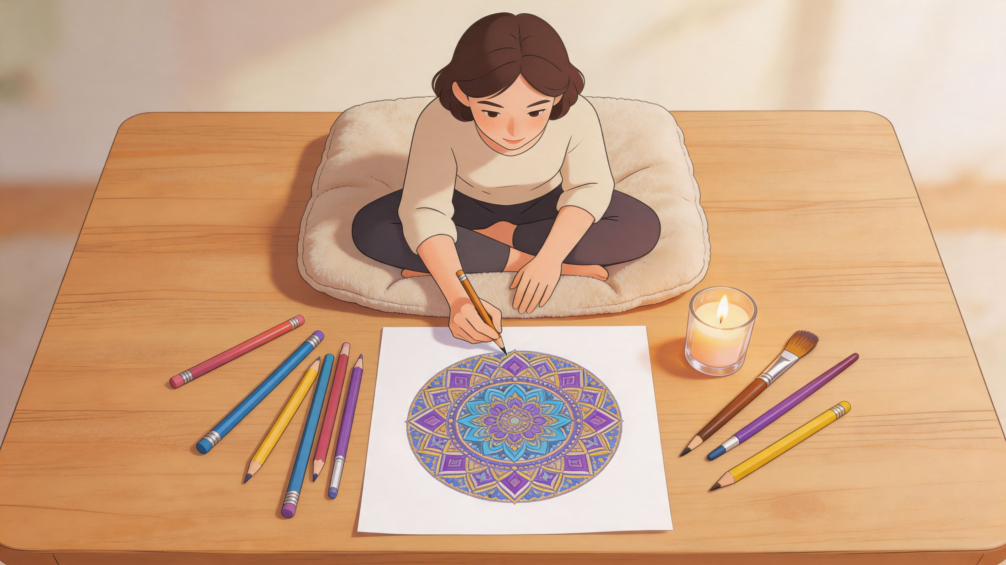 Cover Image for Mandala Therapy Art: A Guide to Self-Discovery