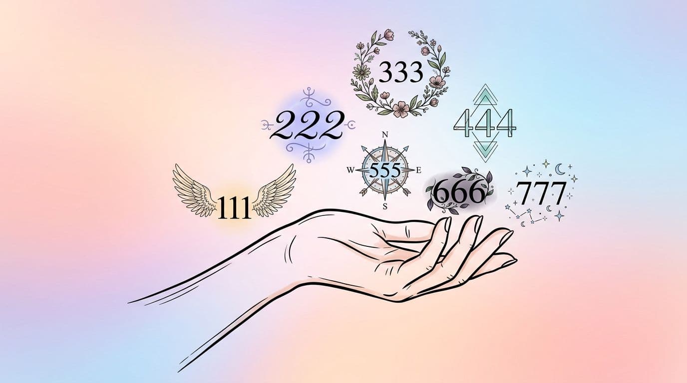 Cover Image for 7 Angel Number Tattoo Ideas for Your Life Path in 2026