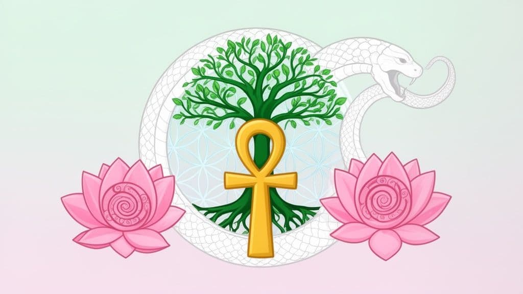 Cover Image for What is the symbol of life: Symbol Of Life Meanings: Ankh, Tree Of Life & More