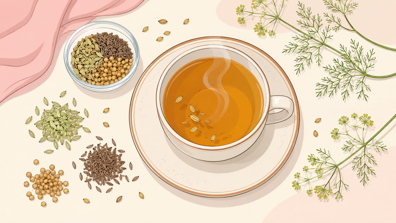 Cover Image for Fennel Cumin and Coriander Tea: A Complete Brewing Guide
