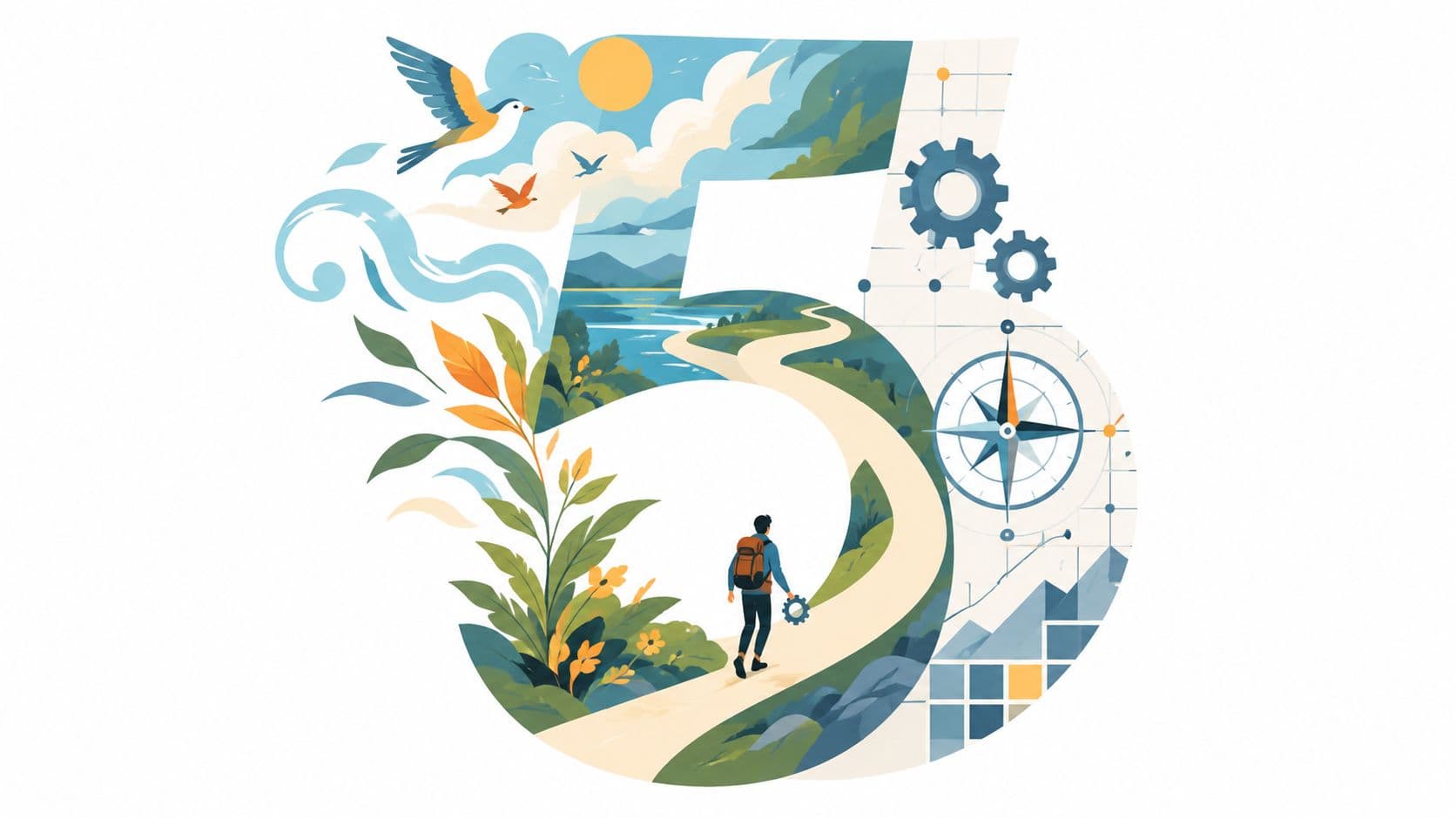 Cover Image for Life Path Number 5 Freedom with Discipline Explained