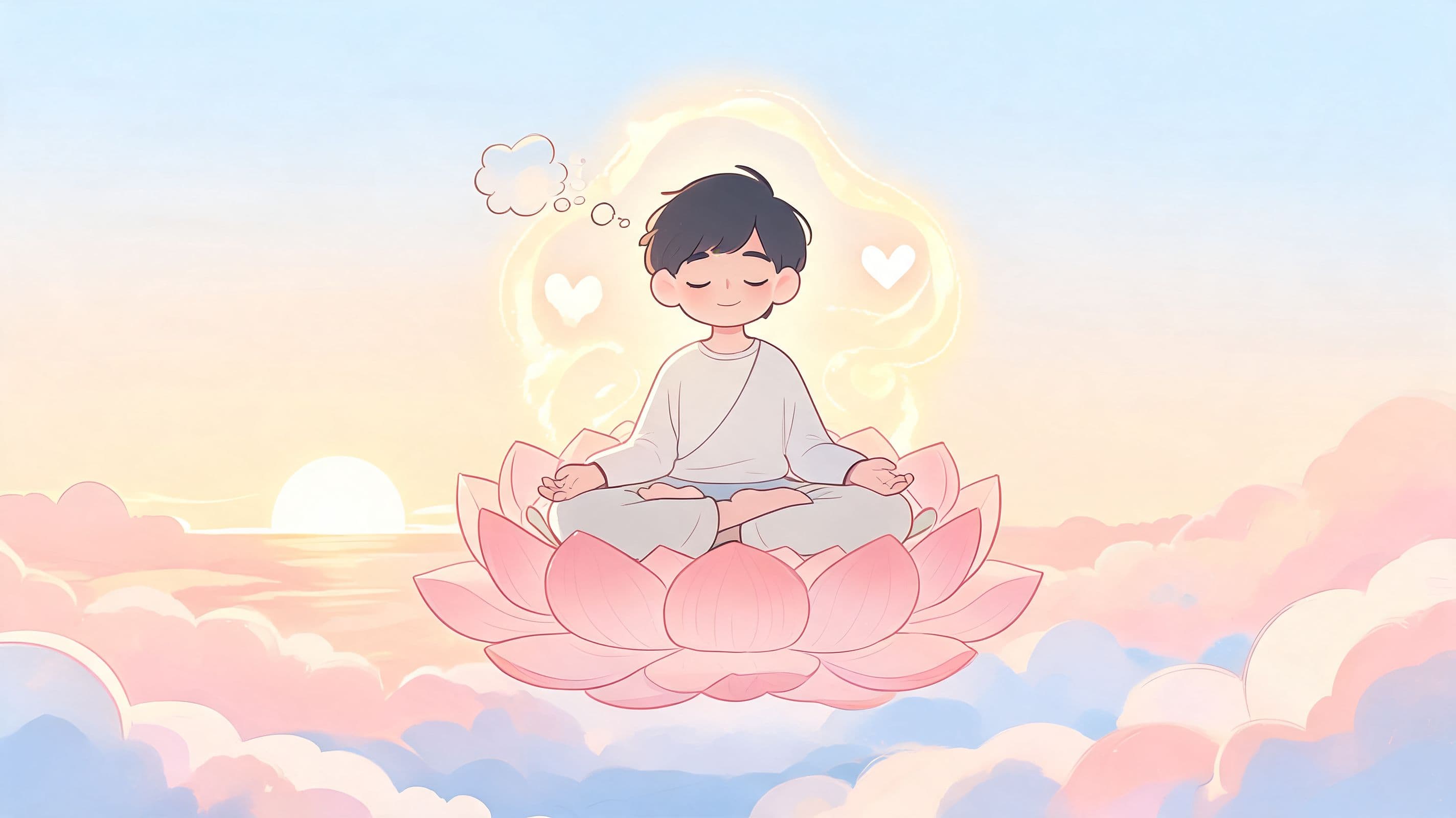 Cover Image for Ram Dass Meditation: Your Guide to Loving Awareness