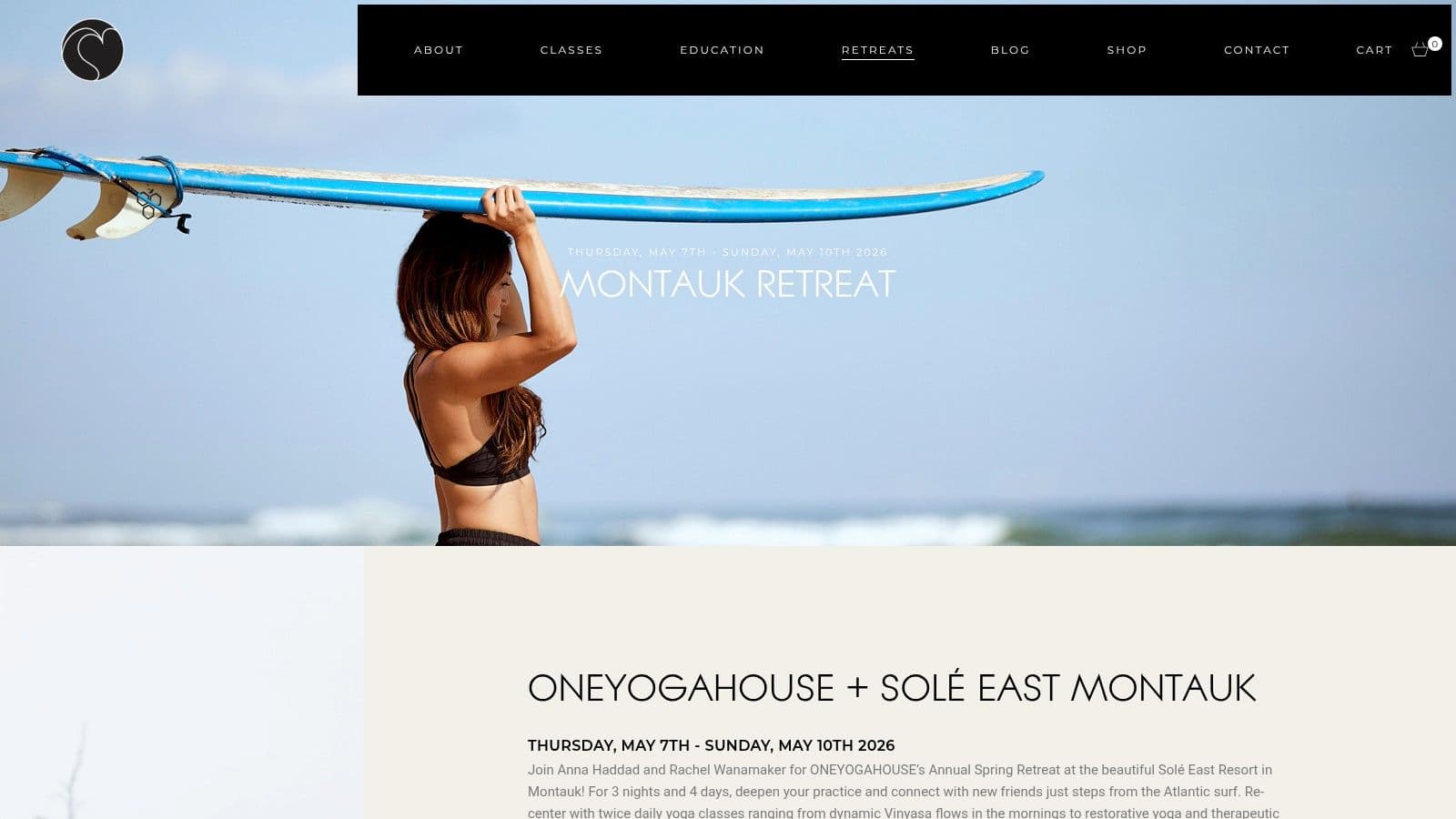 ONEYOGAHOUSE (Brooklyn) – Montauk & Regional NY Retreats