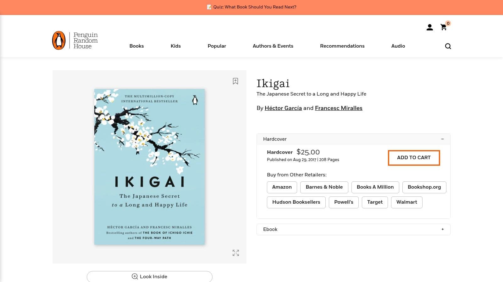 Ikigai: The Japanese Secret to a Long and Happy Life